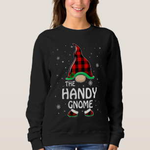 Sweatshirt Handicap Buffalo Plaid Matching Family Christma