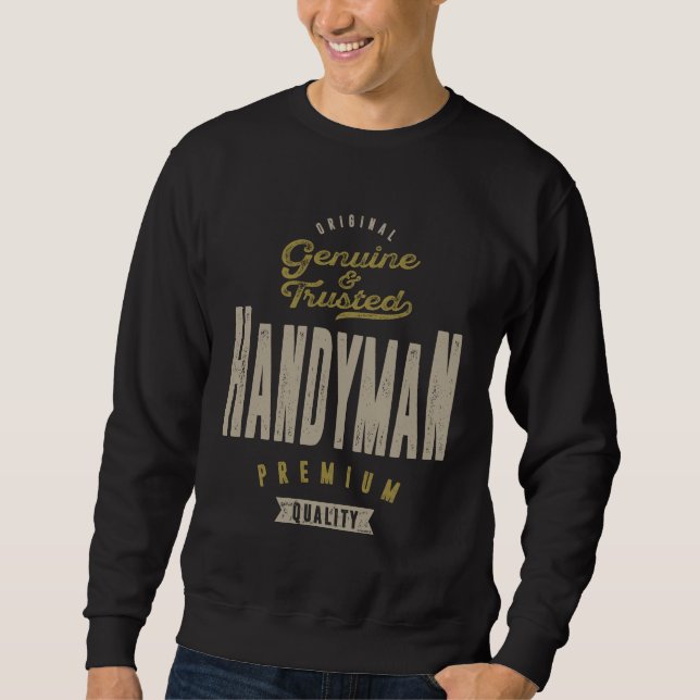 Sweatshirt Handyman Premium (Devant)