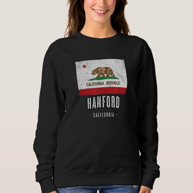 Sweatshirt Hanford - California Cali City Souvenir - Ca Drape (Devant)