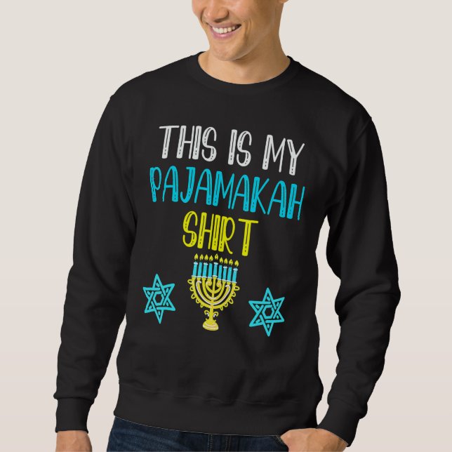 Sweatshirt Hanukkah Pajama  This Is My Pajamakah (Devant)