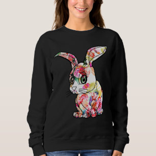 Sweatshirt Happy Easter Day Bunny Spring Gnome Easter Egg Hun