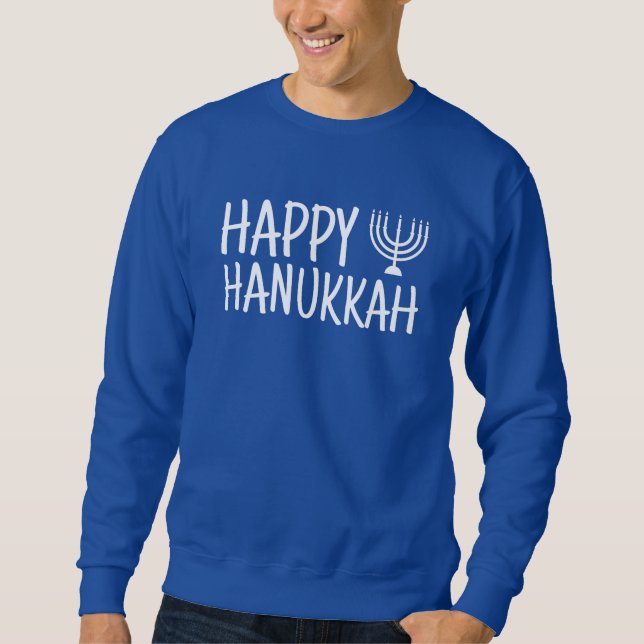 Sweatshirt Happy Hanukkah T-Shirt (Devant)