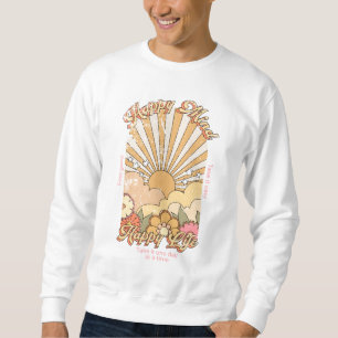 Sweatshirt Happy Mind Happy Life Hippy Vibes Super