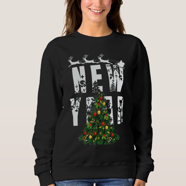 Sweatshirt Happy New Year 2023 (Devant)