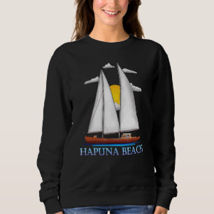 Sweatshirt Hapuna Beach Côté Voile Nautique Desior