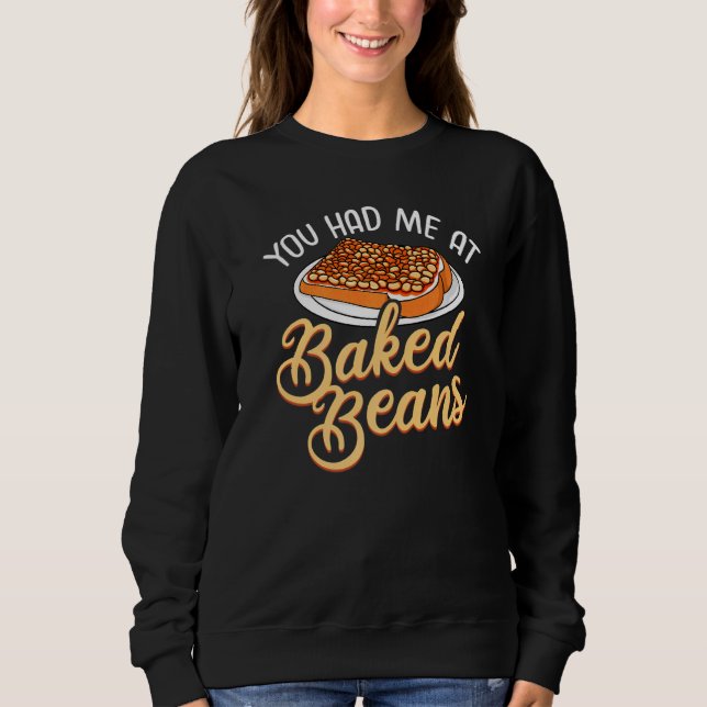 Sweatshirt Haricots cuits à la cannette Haricots (Devant)
