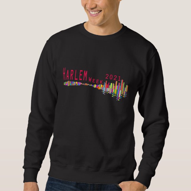 Sweatshirt Harlem Harlem Week Harlem World De Son Propre (Devant)