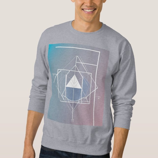 Sweatshirt Harmonie Céleste : Em Planète-Lune Inspiré Par La  (Devant)