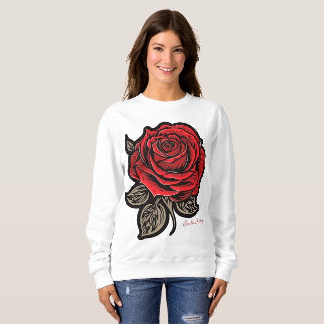 Sweatshirt Harmonie de Scarlet (Devant entier)