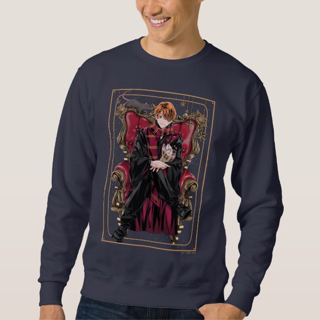 Sweatshirt HARRY POTTER™ | Anime Ron Weasley Assis (Devant)