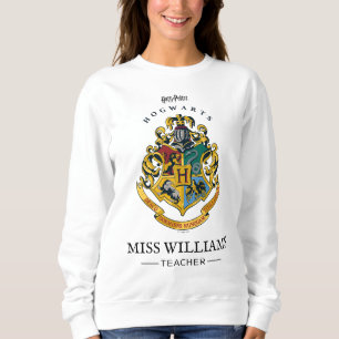 Sweatshirt Harry Potter Enseignant Cimier de Poudlard - Cou