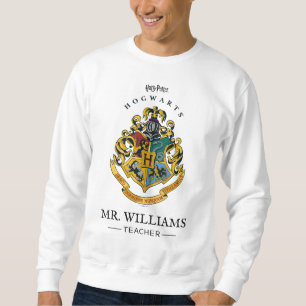 Sweatshirt Harry Potter Enseignant   Cimier de Poudlard - Cou