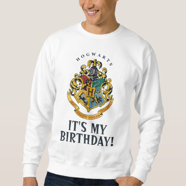 Sweatshirt Harry Potter | Poudlard - C'est mon anniversaire (Devant)