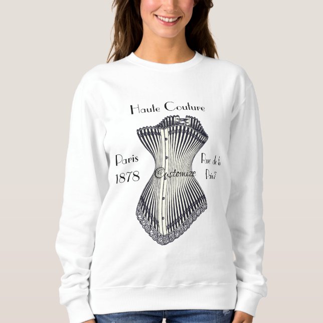 Sweatshirt Haute Couture Corset Thunder_Cove (Devant)