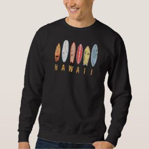 Sweatshirt Hawaii 808 État Oahu Waikiki Maui Kona Kauai Hawa