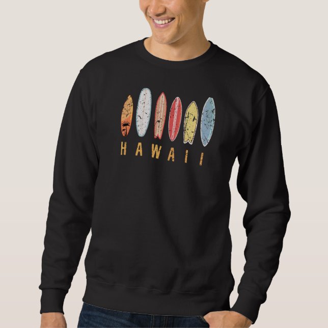 Sweatshirt Hawaii 808 État Oahu Waikiki Maui Kona Kauai Hawa (Devant)