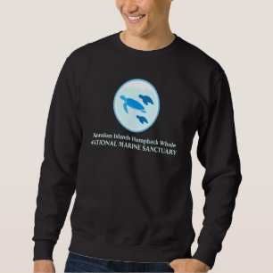 Sweatshirt Hawaii Baleines à bosse marine nationale Sa