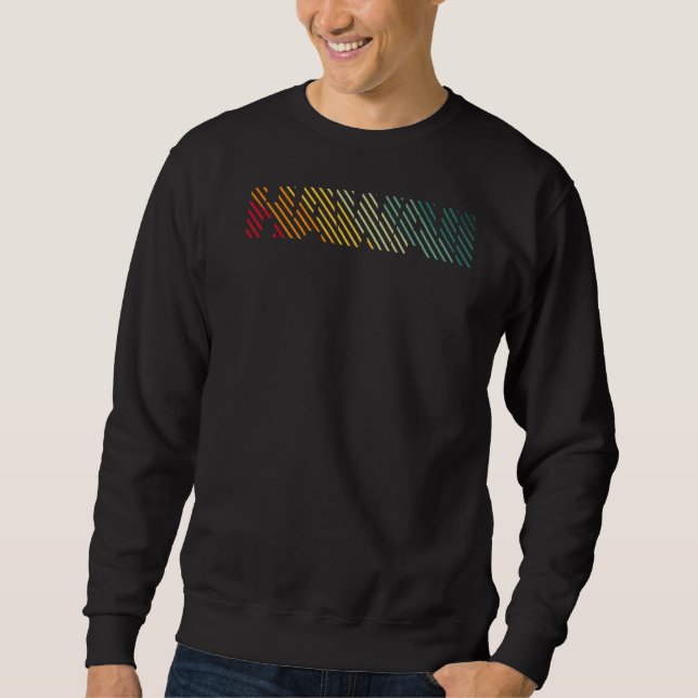 Sweatshirt Hawaii Hawaii Retro Island Aloha Vintage (Devant)