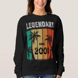 Sweatshirt Hawaii légendaire 2001 21e anniversaire été pour 2