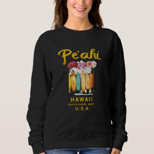 Sweatshirt Hawaii Pe'ahi Maui Surf Hawaiian 1