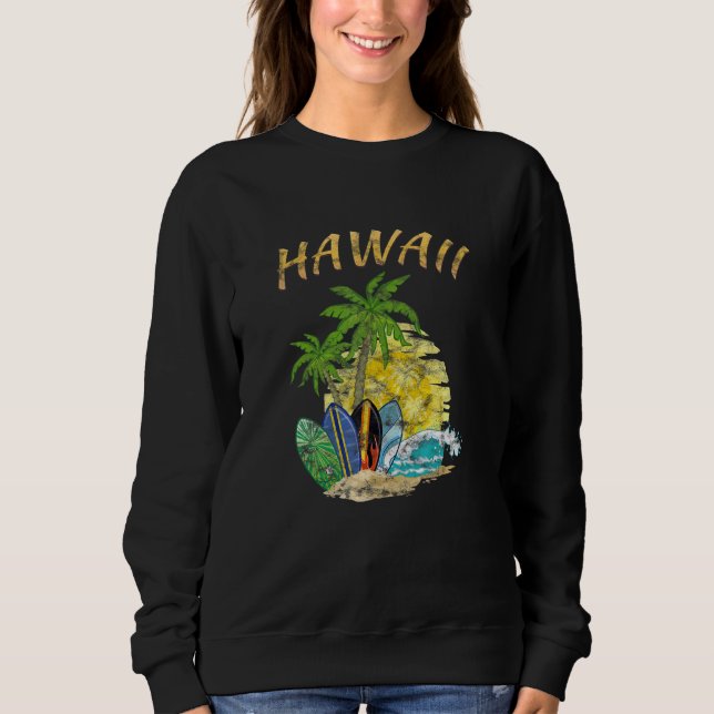 Sweatshirt Hawaii Surf 4 (Devant)