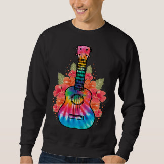 Sweatshirt Hawaii Uke Flower Ukulele Guitar