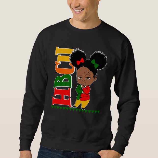 Sweatshirt Hbcu Collèges et Universités historiquement noirs (Devant)
