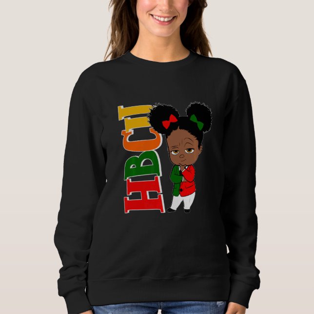 Sweatshirt Hbcu Histoire Noir Collèges & Universités Al (Devant)