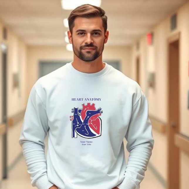 Sweatshirt Heart Anatomy (Heart Anatomy Personalized Sweatshirt)