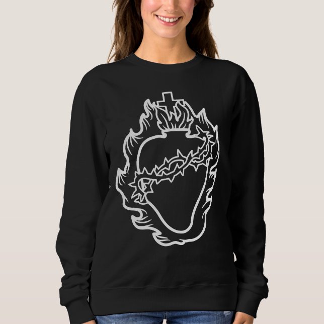 Sweatshirt Heart Thorn (Devant)