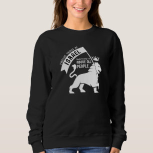 Sweatshirt Hébreu Israélite Israélites héritage avant tout pe