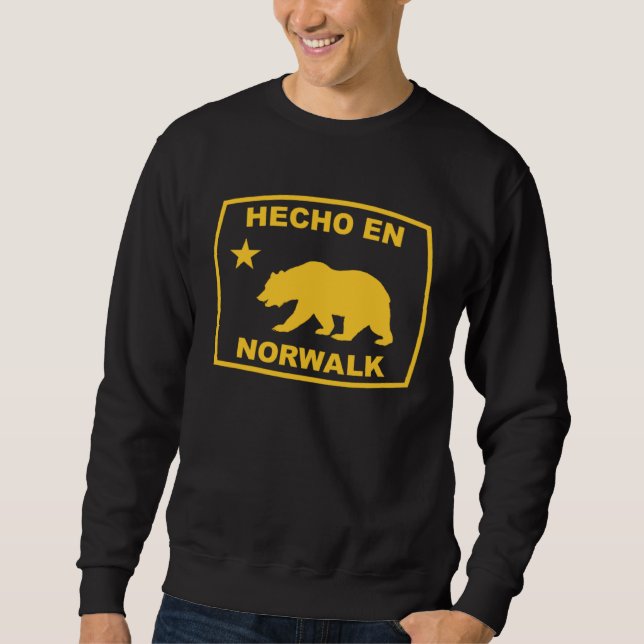 Sweatshirt Hecho en Norwalk California Republic Pacific Coast (Devant)