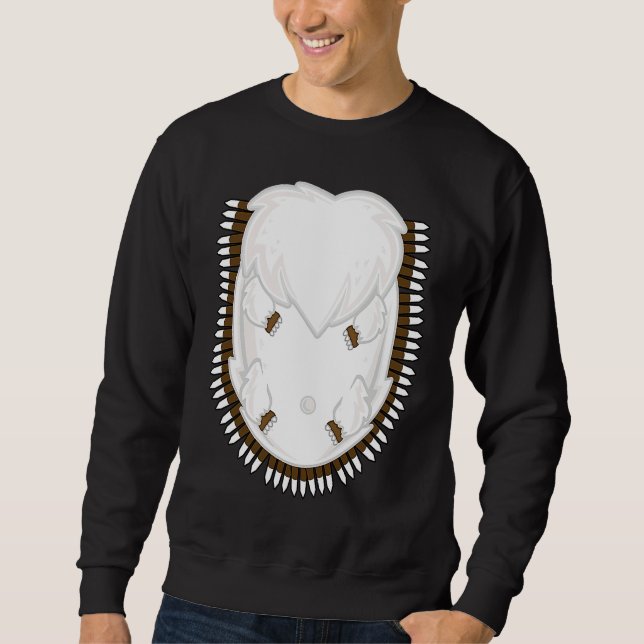 Sweatshirt Hedgehog Halloween Costume Cute Belly Hairy Men Wo (Devant)