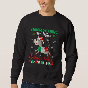 Sweatshirt HEEHAW L'âne de Noël Cadeaux aux amateurs d'ânes