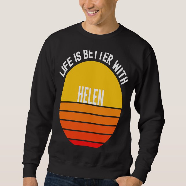 Sweatshirt Helen With Helen (Devant)