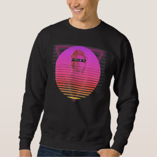 Sweatshirt Helios Statue grecque Rétro Vaporwave Esthétique 8