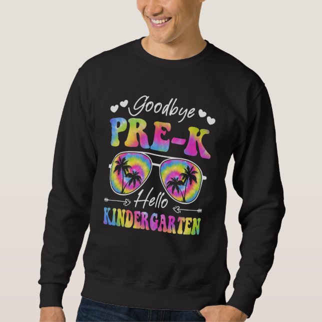 Sweatshirt Hello Kindergarten Teacher Student Back To School  (Devant)