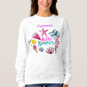 Sweatshirt Hello Summer