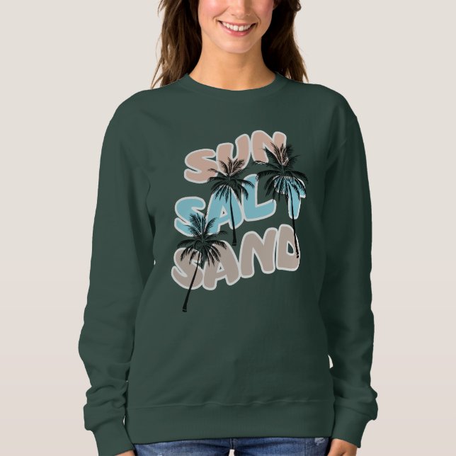 Sweatshirt Hellow Summer Graphic (Devant)
