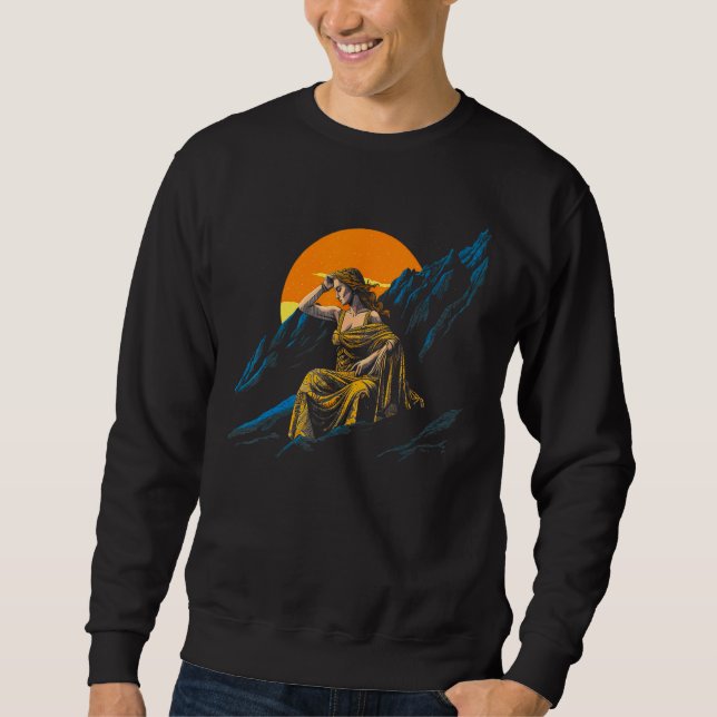 Sweatshirt Hera Greek Mythology Goddess of Woman (Devant)