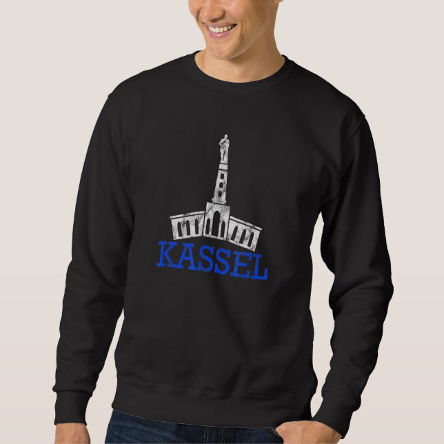 Sweatshirt Hercules au-dessus de Kassel Beau Kassel (Devant)