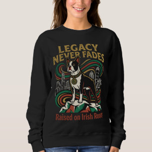 Sweatshirt Héritage Jamais Éphémère Boston Terrier