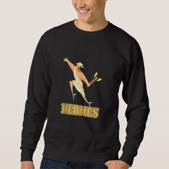 Sweatshirt Hermes Grec Dieu Protecteur Des Messagers (Devant)