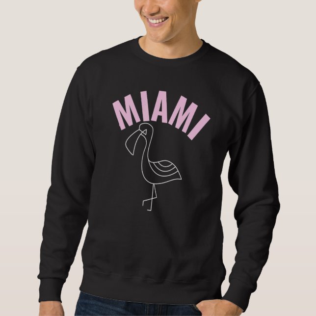 Sweatshirt Héron de formation de Miami Soccer Jersey (Devant)