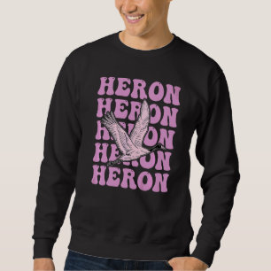 Sweatshirt Heron Pour Un Aiguille