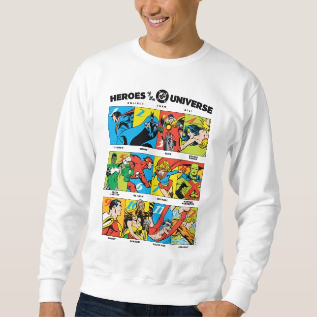Sweatshirt Héros de l'univers DC™ (Devant)