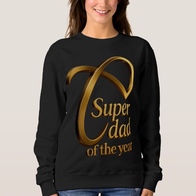 Sweatshirt Héros sans limites : Super Papa Edition (Devant)