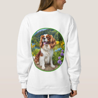 Sweatshirt Hershey Pup, chien mignon et cavalier f