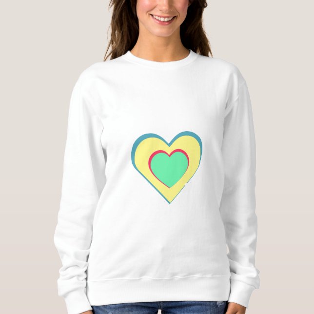 Sweatshirt Herz ♥ Coeur (Devant)