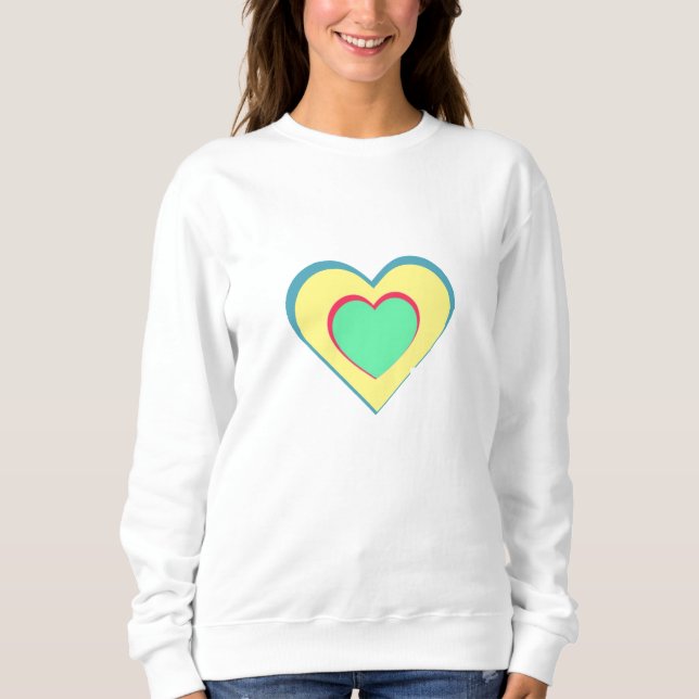 Sweatshirt Herz ♥ Coeur (Devant)